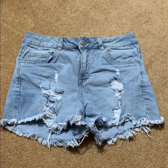 denim shorts - Picture 1 of 2
